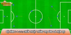 Đội hình 3-4-2-1: Chiến thuật thống trị bóng đá hiện đại